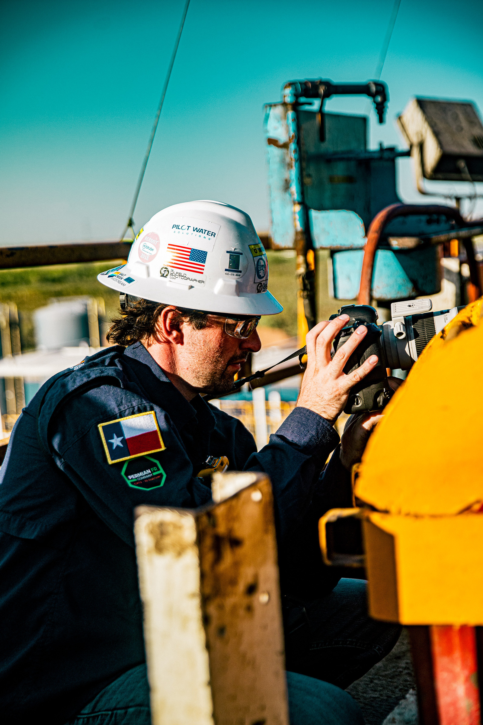 Sample industrial photography from The Oilfield Photographer